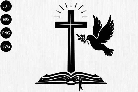 Christian Cross Bible Dove SVG: A Crafts & Graphics Review
