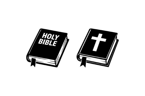Classic Holy Bible Book Illustration for Crafts
