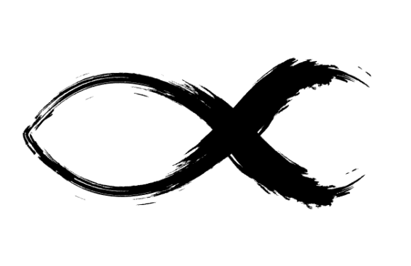 Fish Symbol Christianity Graphics: A Versatile Illustration