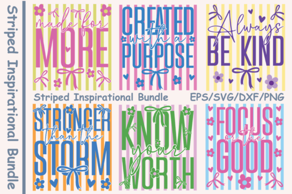 Hey Y’all Striped Inspirational PNG Bundle: A Crafts and Graphics Gem