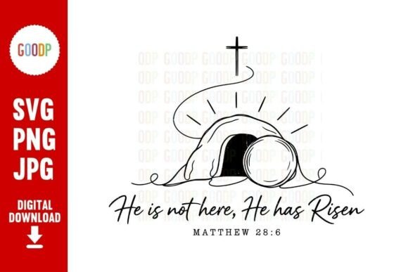 Minimalist Easter SVG: A Versatile Graphic for Christian Content