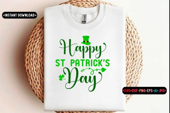 St. Patricks Day Quotes SVG Design for Graphics and Crafts